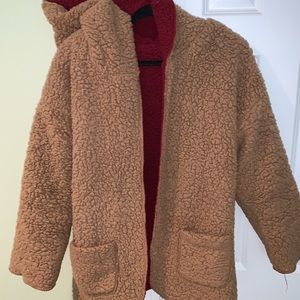 Reversible bear coat!